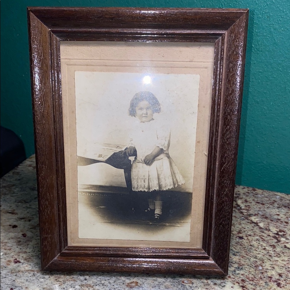 Classic Brown Wooden Picture Frame